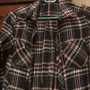 Maurices pastel flannel